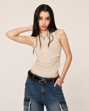 Contour Ease Ruched Tank Top