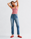 Vintage Ease Stretch Straight Jeans