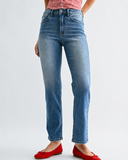 Vintage Ease Stretch Straight Jeans