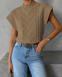 Harbor Haven Cable Knit Sweater Vest