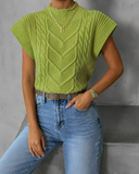 Harbor Haven Cable Knit Sweater Vest