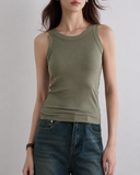 Everyday Luxe Ribbed Tank Top