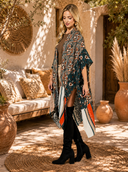 Vintage Inspired Paisley Kimono
