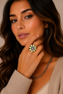 Desert Daisy Blossom Ring Bag 5