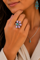 Painted Prairie Blossom Ring Bag 8