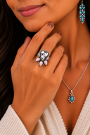 Moonlit Meadow Heart Ring Bag 10