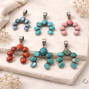 Stone Arch Cluster Pendant