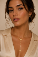 Waterproof Non Tarnish Letter Pendant Necklace
