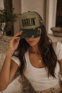 Darlin’ Camo Trucker Hat