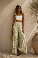 Breeze Printed Wide Leg Pants