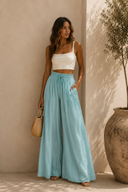 Breeze Printed Wide Leg Pants