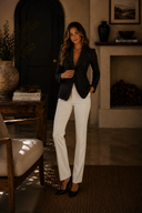 Floral Lace Button Blazer