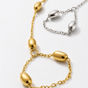 The Elara Beaded Hand Chain Bracelet