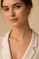 Golden Glow Singapore Chain Necklace