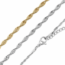 Golden Glow Singapore Chain Necklace