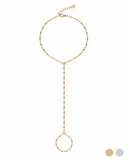 Lip Charm Hand Chain Bracelet