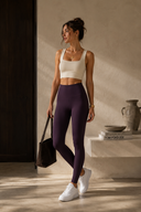Ruched Side High Waisted Leggings