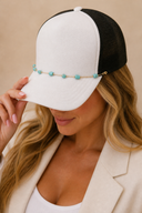 Turquoise Trail Trucker Hat Chain