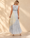 Solara Mirror Tassel Maxi Dress
