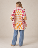 Mosaic Muse Patterned Cardigan