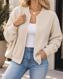 Between Plans Open-Front Everyday Jacket