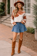 Bold Bloom Knit Sweater