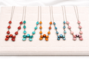 Drop Cluster Y Necklace