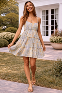 Dreamy Floral Mini Dress