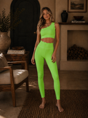 Scalloped One Shoulder Sports Bra