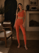 Scalloped One Shoulder Sports Bra