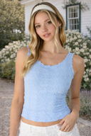 Floral Edge Lace Cami Top