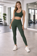Women's Solid Color Side Pockets Yoga Pants