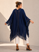Open Bohemian Ruana Cardigan
