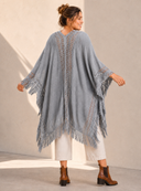 Open Bohemian Ruana Cardigan