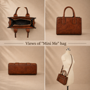 Avery 2-in-1 Floral Embossed Tote Set
