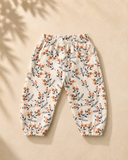 Dahlia Floral Bamboo Mini Pants