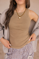 The Must Have Luxe Ribbed Tank Top
