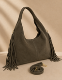 Jane Italian Suede Shoulder Bag | Pre-Order