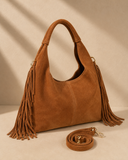 Jane Italian Suede Shoulder Bag | Pre-Order