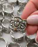 Native American Made: Wildhearted Sterling Silver Adjustable Statement Ring - PREPORDER