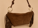 Musa Fringe Suede Shoulder Bag | Pre-Order