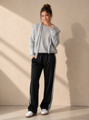 Softly Spoken Draped Collar Knit Sweater