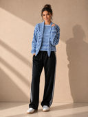 Softly Spoken Draped Collar Knit Sweater