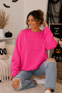 Spooky Season Puff Print Crewneck