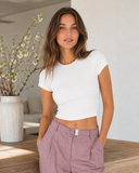 Ribbed Baby Tee
