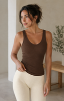 Ribbed Reversible Tank Top