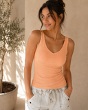 Ribbed Reversible Tank Top