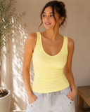 Ribbed Reversible Tank Top