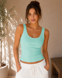 Ribbed Reversible Tank Top
