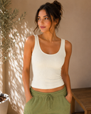 Ribbed Reversible Tank Top